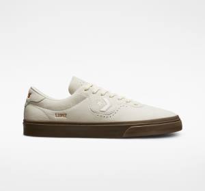 Converse CONS Louie Lopez Pro Nubuck Læder Skate Sko Lysebrune Brune | CV-298XZC