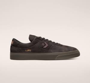 Converse CONS Louie Lopez Pro Nubuck Læder Skate Sko Kaffe Sort Brune | CV-701MWX