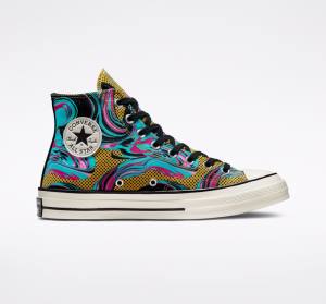 Converse Chuck 70 '90s Marbled Sneakers High Turkis | CV-580XQI