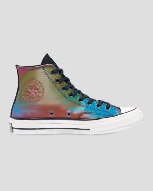 Converse Chuck 70 Iridescent Sneakers High Sort | CV-129QDK