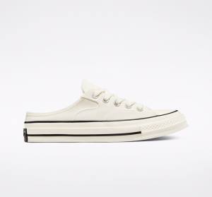 Converse Chuck 70 Mule Sneakers Low Sort | CV-327NTS