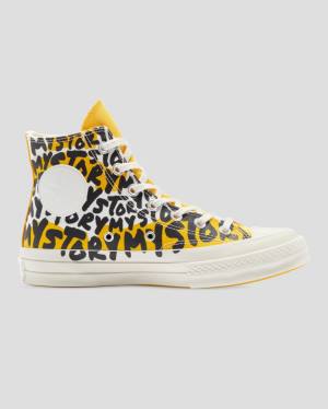 Converse Chuck 70 My Story Sneakers High Gul | CV-527IHQ