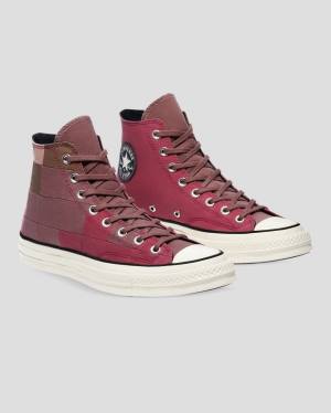 Converse Chuck 70 Natural Dye Sneakers High Bordeaux | CV-654JQO