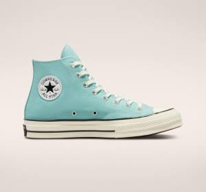 Converse Chuck 70 Pastel Polyester Sneakers High Sort | CV-341KJH