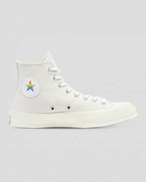 Converse Chuck 70 Pride Sneakers High Beige | CV-136SYF