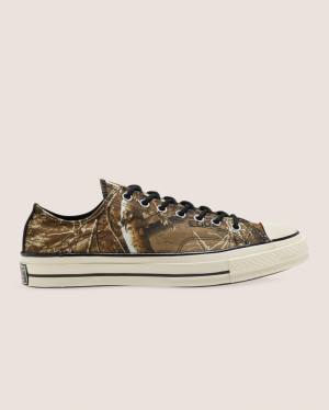 Converse Chuck 70 Realtree Edge Camo Print Utility Sneakers Low Brune | CV-802FIR