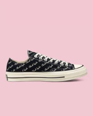 Converse Chuck 70 Signature Sneakers Low Sort | CV-145IEP