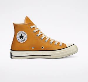 Converse Chuck 70 Sunflower Yellow Sneakers High Sort | CV-682WCO