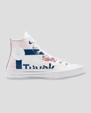 Converse Chuck 70 Tyvek Sneakers High Hvide | CV-682ROG