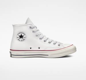 Converse Chuck 70 Vintage Canvas Sneakers High Hvide | CV-016OFI