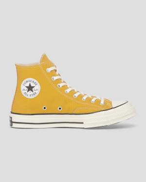 Converse Chuck 70 Vintage Canvas Sneakers High Gul | CV-269AQD