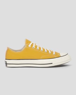 Converse Chuck 70 Vintage Canvas Sneakers Low Gul | CV-328OMW