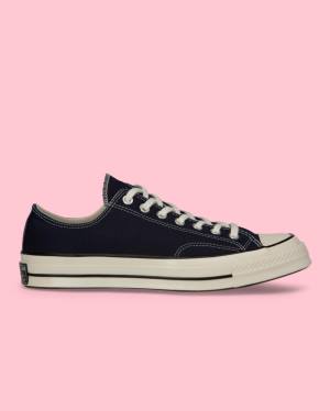 Converse Chuck 70 Vintage Canvas Sneakers Low Sort | CV-835RKJ