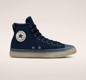 Converse Chuck Taylor All Star CX Seasonal Color Sneakers High Mørkeblå Obsidian | CV-482KAM