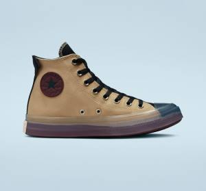 Converse Chuck Taylor All Star CX Stretch Canvas Sneakers High Sort Dyb Bordeaux | CV-391UJE