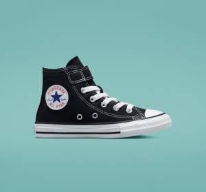 Converse Chuck Taylor All Star Easy-On Sneakers High Sort Beige Hvide | CV-520QFS