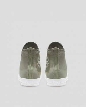 Converse Chuck Taylor All Star Flight School Sneakers High Grøn | CV-326YFA