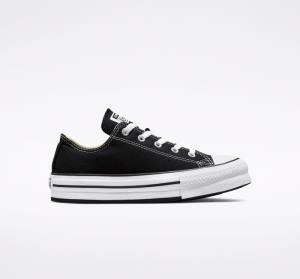 Converse Chuck Taylor All Star Lift Platform Sneakers Low Sort Hvide | CV-547ATH