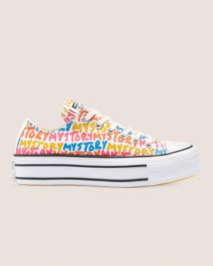 Converse Chuck Taylor All Star My Story Double Stacked Lift Sneakers Low Flerfarvede | CV-567KBT