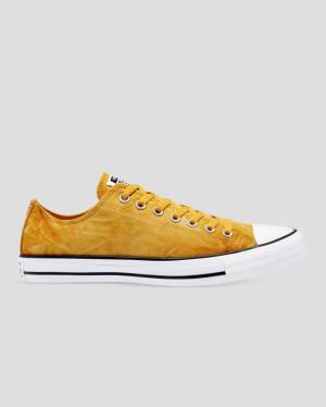 Converse Chuck Taylor All Star Summer Daze Wash Sneakers Low Gul | CV-976PXK