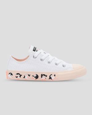 Converse Chuck Taylor All Star Tundra Print Sneakers Low Hvide | CV-187IGB