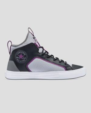 Converse Chuck Taylor All Star Ultra Dramatic Nights Sneakers High Grå Sort | CV-412FYZ