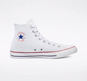 Converse Chuck Taylor All Star White Sneakers High Hvide | CV-305DLS