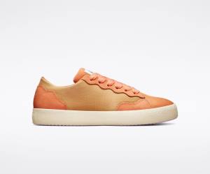 Converse GOLF le FLEUR GLF 2.0 Sneakers Low Dyb Gul Kobber Brune Hvide | CV-523RTX