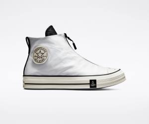 Converse Joshua Vides Chuck 70 Sneakers High Hvide Sort | CV-639PAR