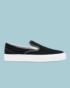 Converse One Star CC Slip On Sneakers Low Sort | CV-435UEO