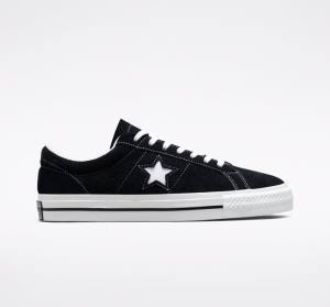 Converse One Star Sneakers Low Sort Hvide | CV-759VGE