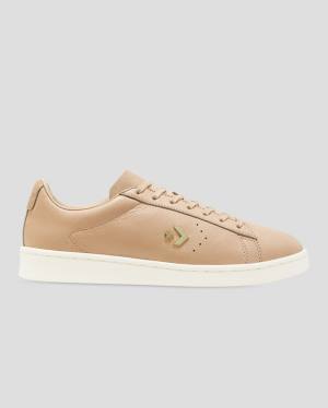 Converse Pro Læder Horween Sneakers Low Khaki | CV-968MZC