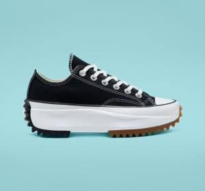 Converse Run Star Hike Platform Sneakers Low Sort Hvide | CV-931FKU