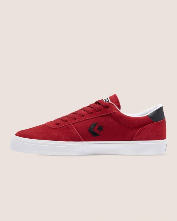 Converse Boulevard Ruskind Sneakers Low Rød | CV-345PFU