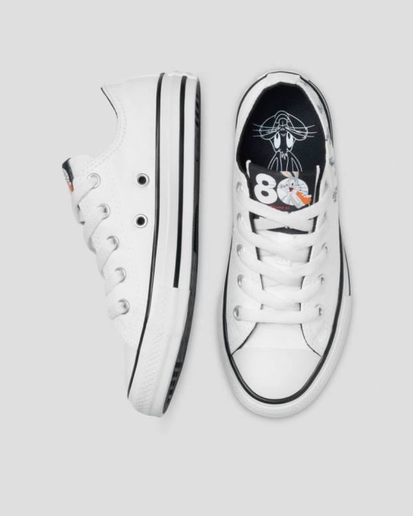 Converse Bugs Bunny Chuck Taylor All Star Sneakers Low Hvide | CV-502XJT