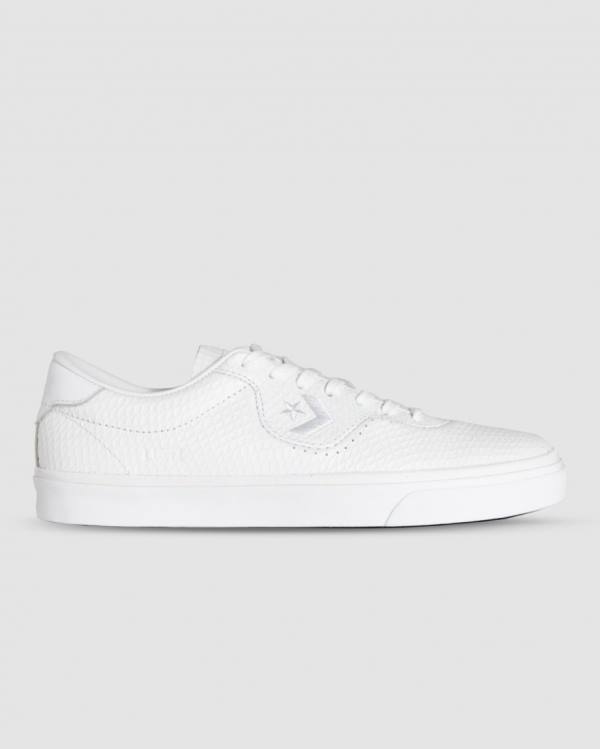 Converse CONS Louie Lopez Pro Læder Sneakers Low Hvide | CV-809BYA