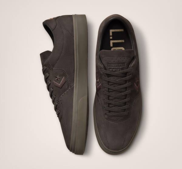 Converse CONS Louie Lopez Pro Nubuck Læder Skate Sko Kaffe Sort Brune | CV-701MWX