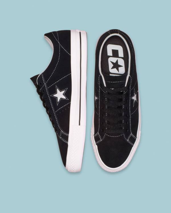 Converse CONS One Star Pro Ruskind Sneakers Low Sort | CV-301MCX