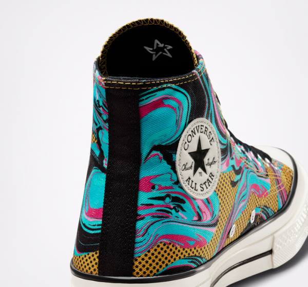 Converse Chuck 70 '90s Marbled Sneakers High Turkis | CV-238GTB