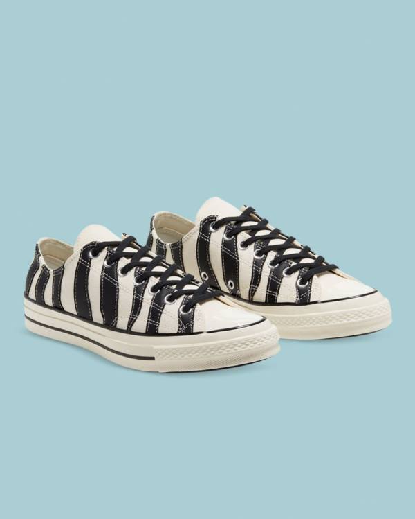 Converse Chuck 70 Archive Zebra Overlay Sneakers Low Beige | CV-189IRG