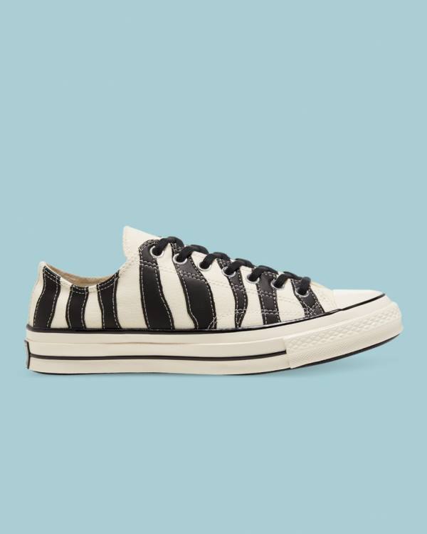 Converse Chuck 70 Archive Zebra Overlay Sneakers Low Beige | CV-189IRG