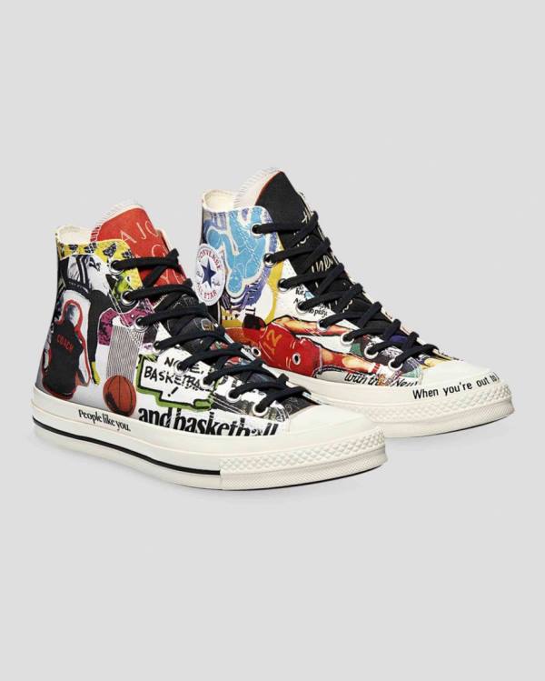 Converse Chuck 70 Beat The World Sneakers High Flerfarvede | CV-051DEM