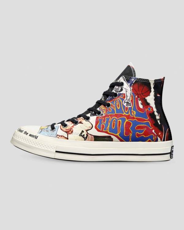 Converse Chuck 70 Beat The World Sneakers High Flerfarvede | CV-051DEM