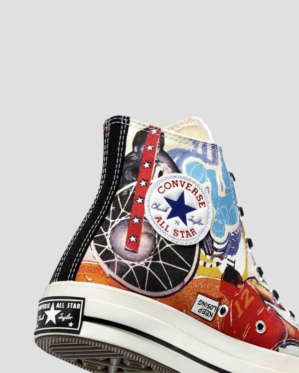 Converse Chuck 70 Beat The World Sneakers High Flerfarvede | CV-427MYT