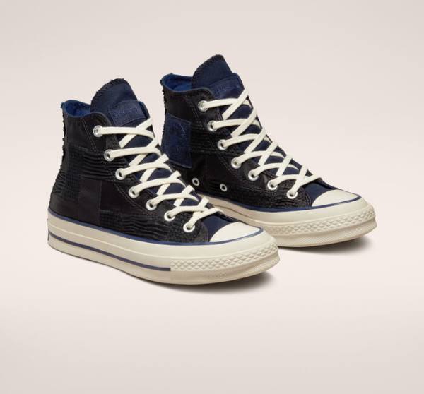 Converse Chuck 70 It's Possible Sneakers High Sort Mørkeblå | CV-074BXG