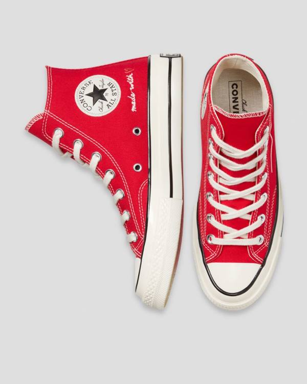 Converse Chuck 70 Love Thread Sneakers High Rød | CV-630JPN