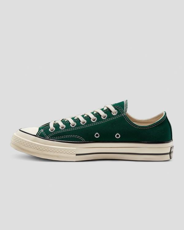 Converse Chuck 70 Organic Canvas Sneakers Low Grøn | CV-287KVX