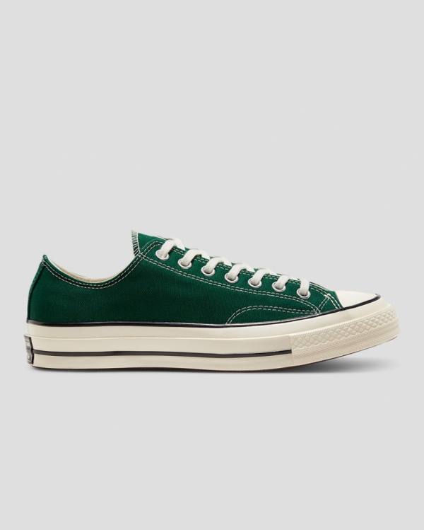 Converse Chuck 70 Organic Canvas Sneakers Low Grøn | CV-287KVX