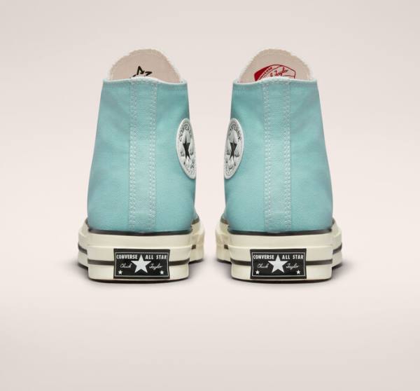 Converse Chuck 70 Pastel Polyester Sneakers High Sort | CV-215YDZ