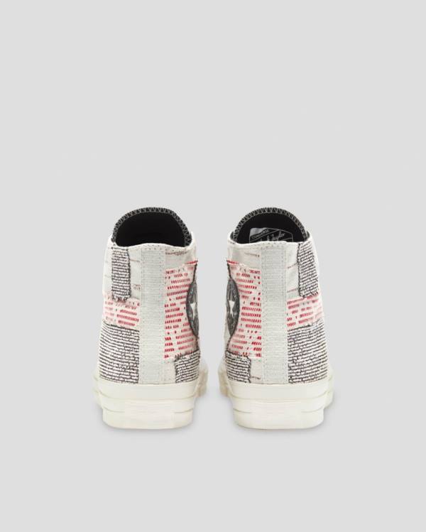 Converse Chuck 70 Patchwork Sneakers High Lyserød Grå | CV-742RWF